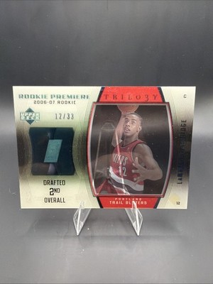 LAMARCUS ALDRIDGE 2006-07 UPPER DECK TRILOGY ROOKIE PREMIERE /33 #96 SUPER RARE