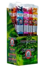 4-Pack ASSORTED Blunteffects 19" JUMBO Incense Sticks Hand-Dipped 30-Stick Packs