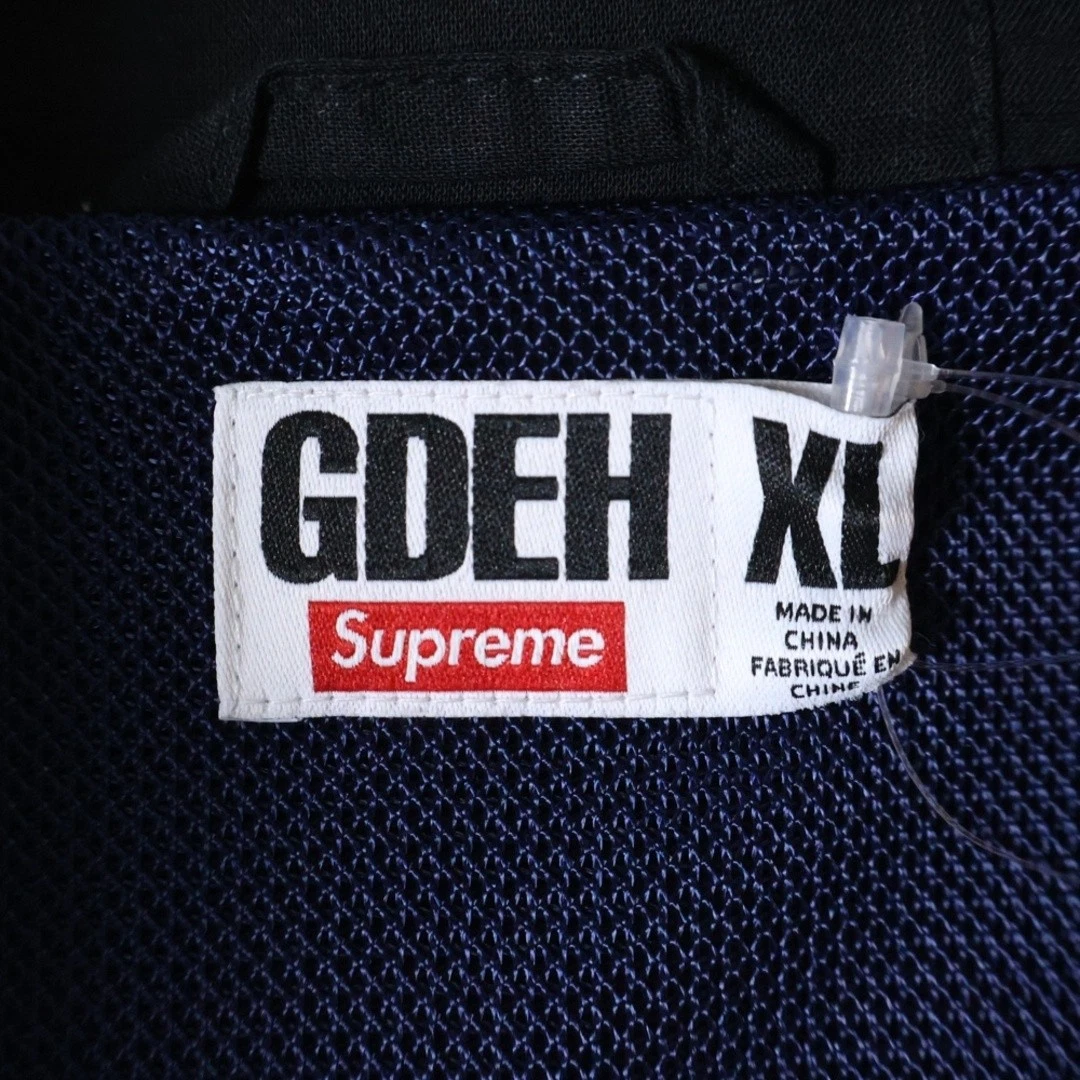 Giacca con cappuccio SUPREME 25SS X GOODENOUGH patchwork Madras buona Enuff Hoody usata 8