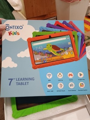Contixo V8 2  Kids Tablet 16 Gb Lime Green No Charger