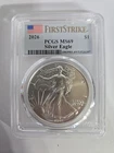 2026 Silver Eagle PCGS MS69 First Strike