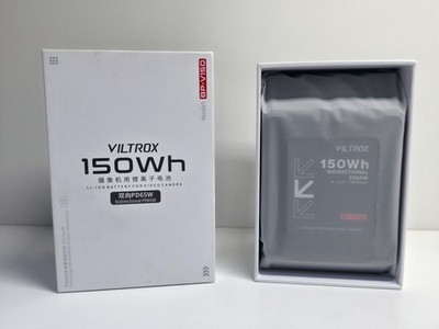VILTROX V-Mount Akku 10050mAh 150Wh, PD65W, USB - NEU / OVP  BLITZBEREIT 