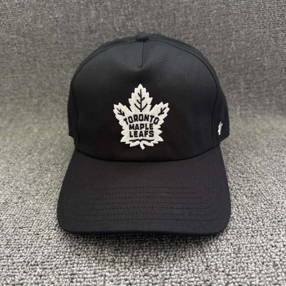 '47 Brand Toronto Maple Leafs Snapback Cap Black OSFA NHL Hat