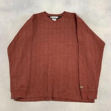 Columbia Jumper V-Neck Sweater Men's L