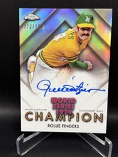 2025 Topps Chrome • Rollie Fingers World Series Champion Auto /100 WSC-RF • NM/M