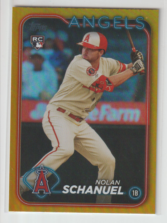2024 Topps Series 1 - Nolan Schanuel #53 Gold Foil (RC)