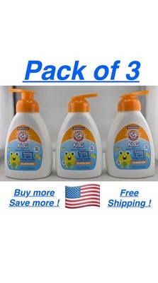 Arm & Hammer Kids With Baking Soda Foaming 3-in-1 Sea Monster Mango-12Oz (3pc)