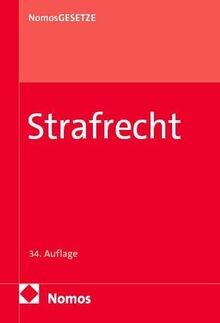 Strafrecht: Textsammlung von Nomos Verlags GmbH | Buch | Zustand sehr gut