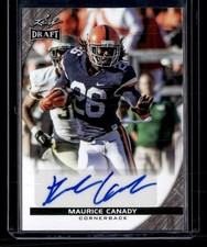 2016 Leaf Draft #A-MC1 Maurice Canady Autographs AU