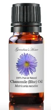 Chamomile (Blue) Essential Oil - 5 mL - 100% Pure and Natural - Free Shipping