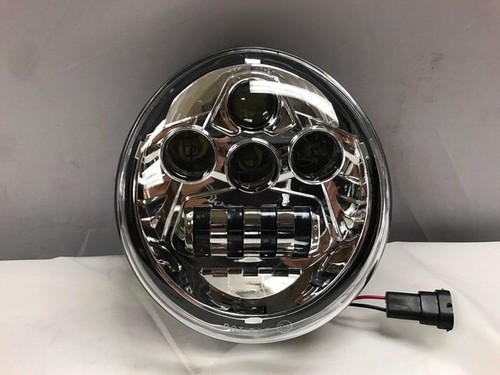 FITS Harley Davidson VROD V-ROD VRSC LED HEADLIGHT – CHROME - Bild 2 von 8