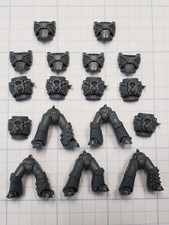 30k Space Marine Bits Mark IV 4 Tactical Squad Torso Legs x5 w Extra Torso Set B