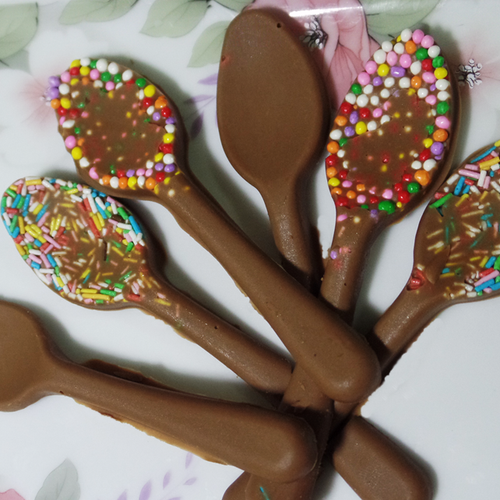 Stampo 10 Cucchiaini Cioccolatini Forma Stampini Cioccolata Formine Bialetti - Foto 3 di 3