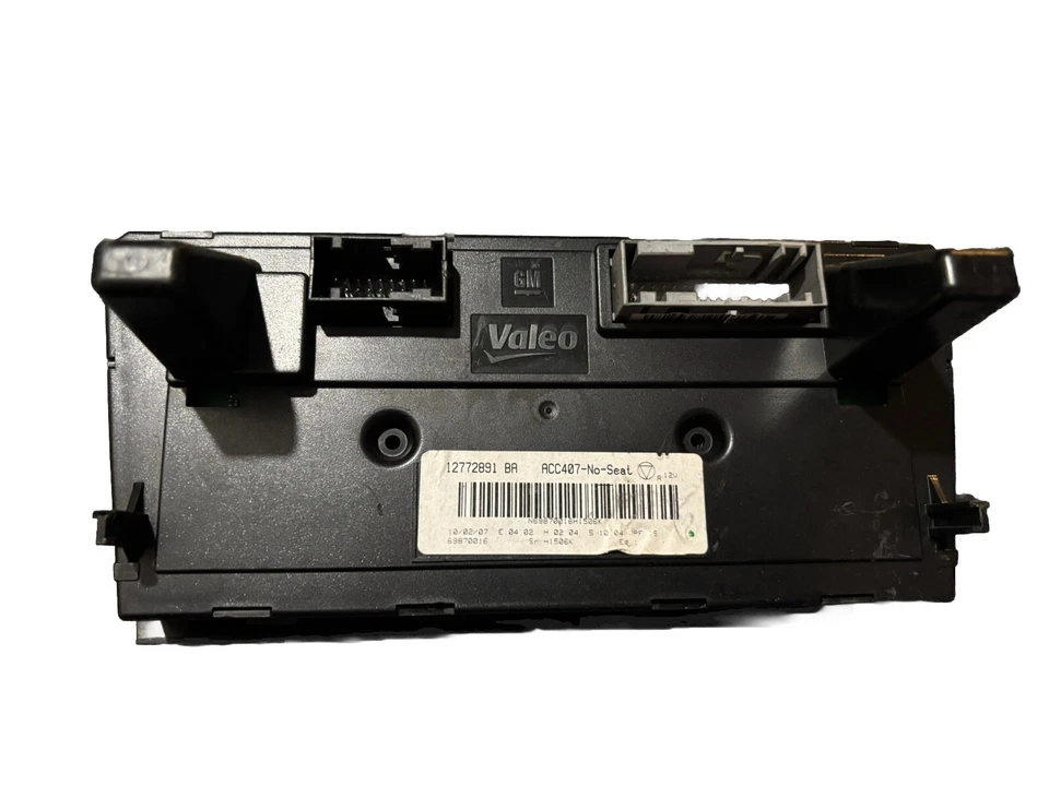 12772891BR Saab 9-3 Genuino A/C Calefacción Clima Peligroso Control Interruptor Botón Foto 2 de 2