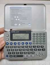 Royal (DM3070) 96kb Memory Handheld Battery Operated Electronic Organizer, Used