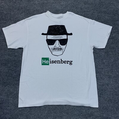 Breaking Bad Mens T-shirt XL - Heisenberg Classic Sketch Face New W Tags