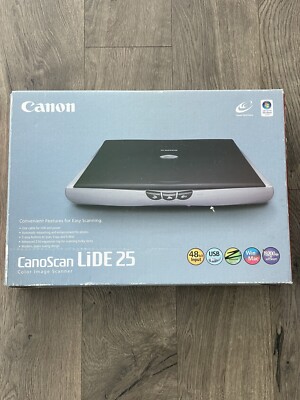 Canon CanoScan LiDE 25 Color Image Scanner 1200 X 2400 DPI NEW NIB