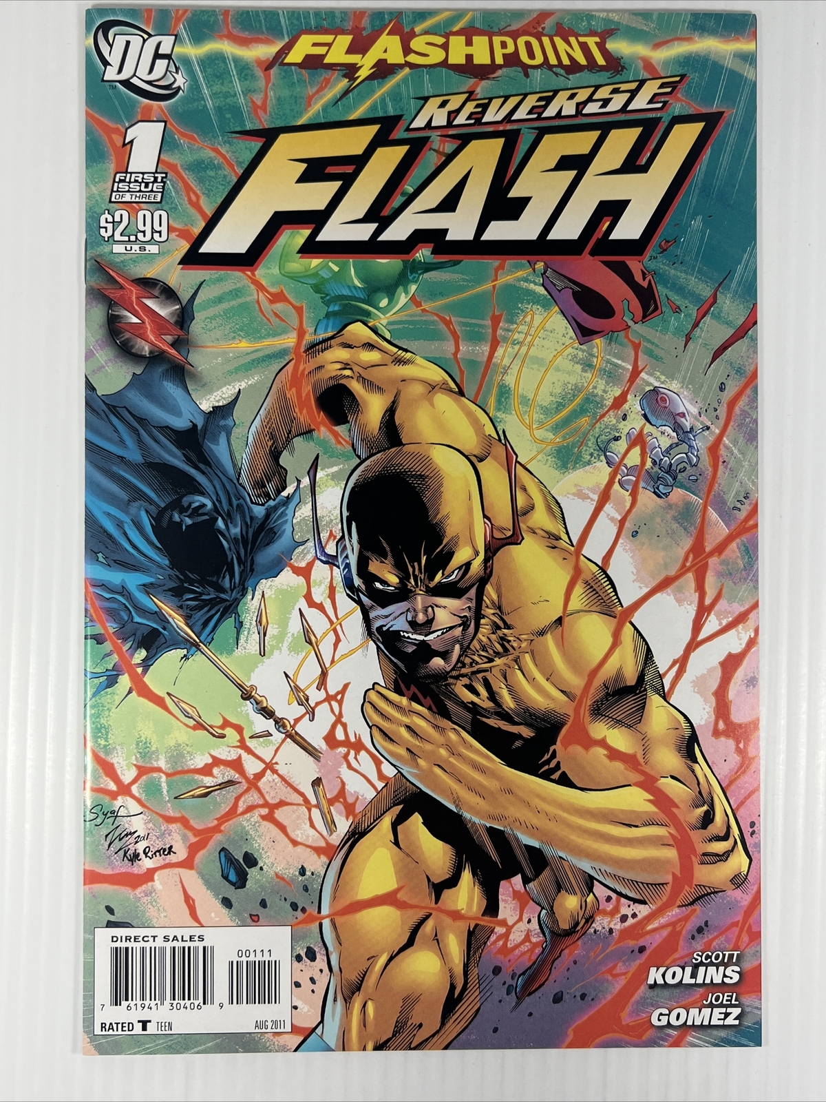 Flashpoint Reverse Flash #1 DC Comics 2011 High Grade NM