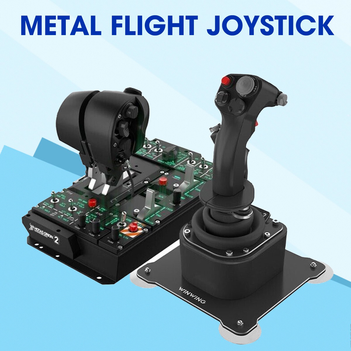 WINWING Orion 2 HOTAS Metal Flight Joystick Flight Stick for