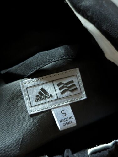 Adidas Gore-Tex Golf Waterproof Windbreaker Jacket ClimaProof Size S Black - Picture 7 of 10