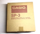 New Casio SP-3 Digital Piano/Keyboard Pad Style Sustain Pedal