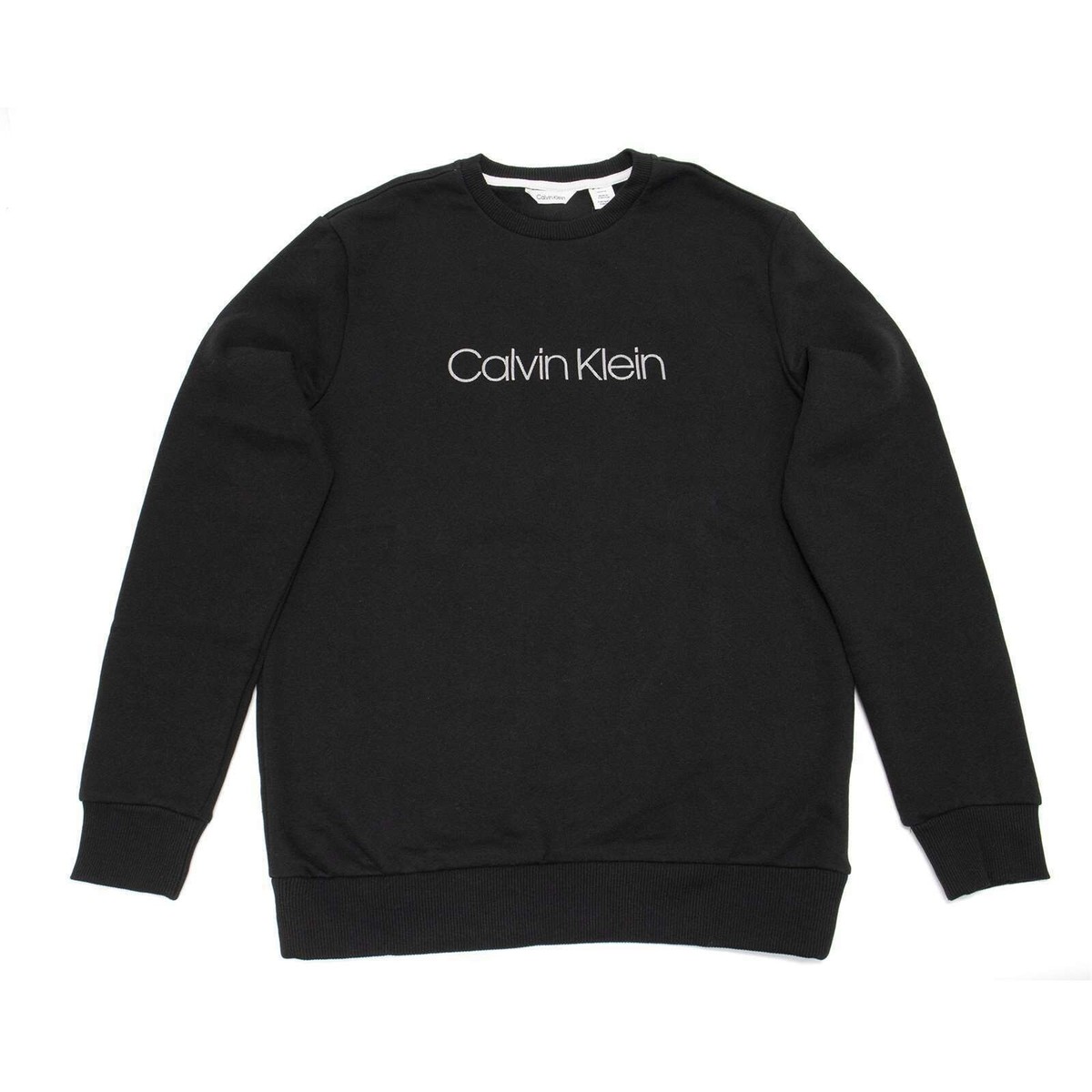 【CPGN STUDIO】Binding Crew Neck Long Sleeve NWT Calvin Klein Men's Long Sleeve Herringbone Crewneck Logo