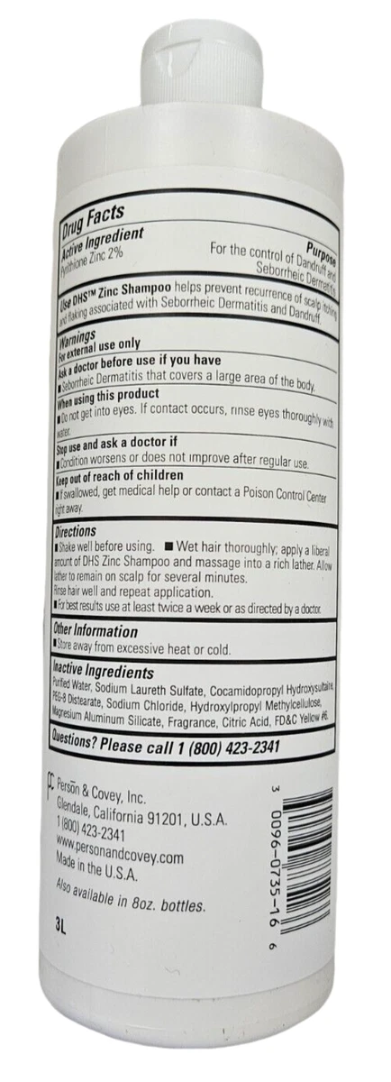 Dhs zinc shampoo online