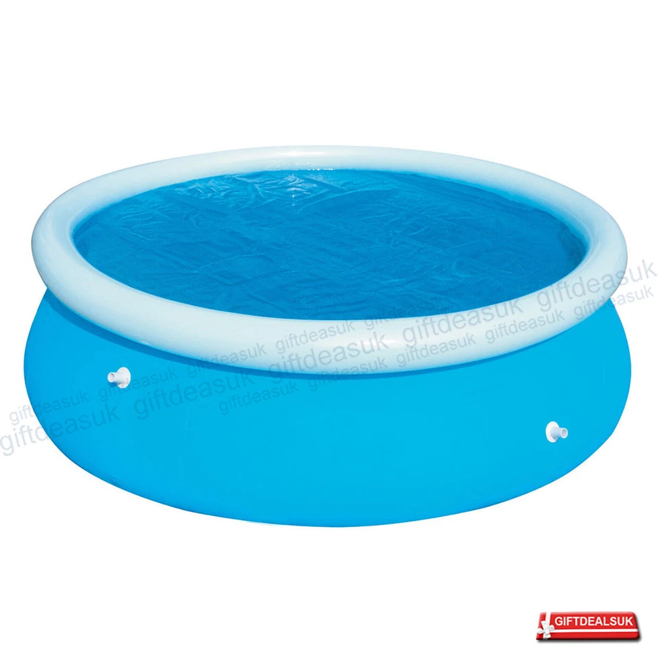 BESTWAY 8FT FAST SET SOLAR POOL COVER SUMMER SOLAR POWER HEAT |POOL NOT INCLUDED - Image 2 of 2