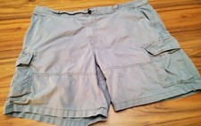 Chaps cargo shorts size 50 gray casual dress work school