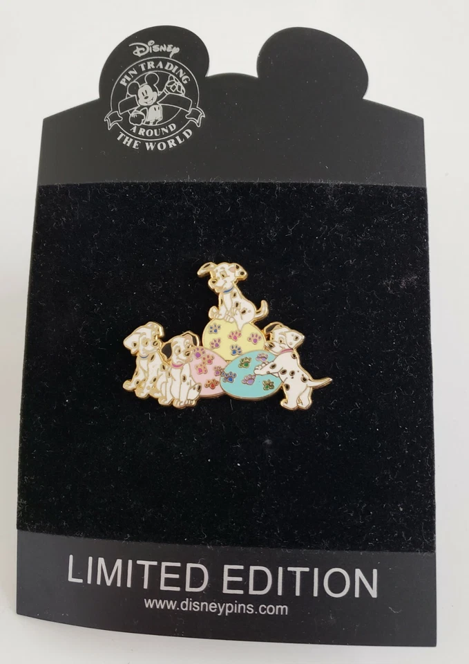 DISNEYSHOPPING-101 DALMATIANS EASTER SERIES LE 250 PIN-FREE SHIPPING! - Image 3 of 4