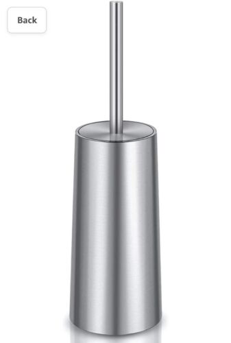 HOMEMAXS 304 Stainless Steel Toilet Brush with Holder (2 SET)