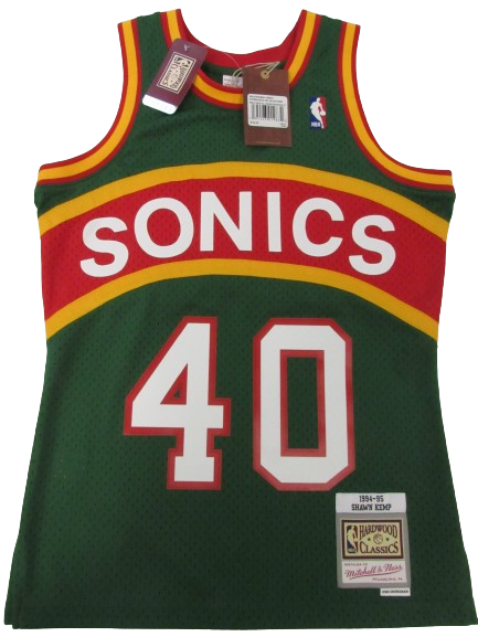 1994-95 Shawn Kemp #40 Supersonics Mens S Mitchell & Ness Swingman