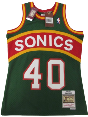 1994-95 Shawn Kemp #40 Supersonics Mens S Mitchell & Ness Swingman