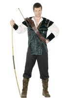 Sale Adult Medieval Deluxe Robin Hood Mens Fancy Dress Costume Stag Party Outfit Sale Adult Medieval Deluxe Robin Hood Mens Fancy Dress Costume Stag Party Outfit