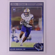 2024 Score Football NFL Dillon Johnson RC #301 Titans
