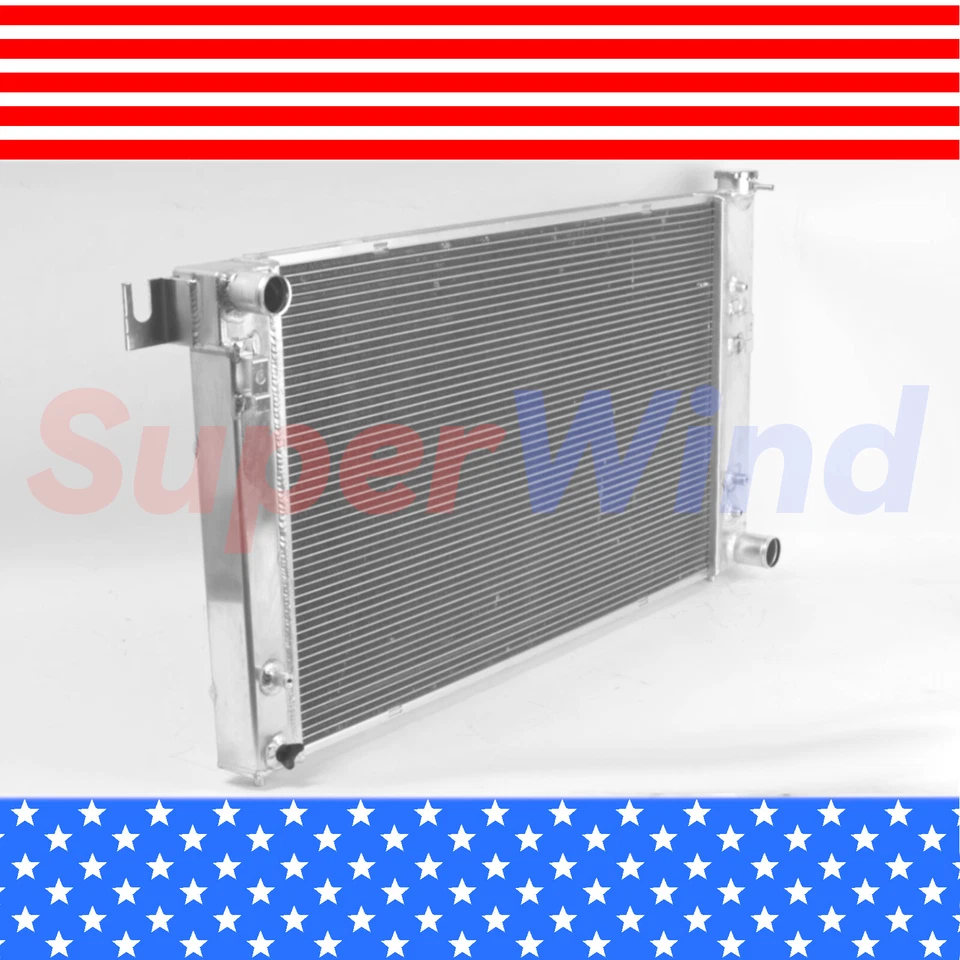 Radiador de aluminio SuperWind para Dodge Ram 1500 3,9 L 5,2 L 5,9 L 1998-2002 Foto 2 de 4