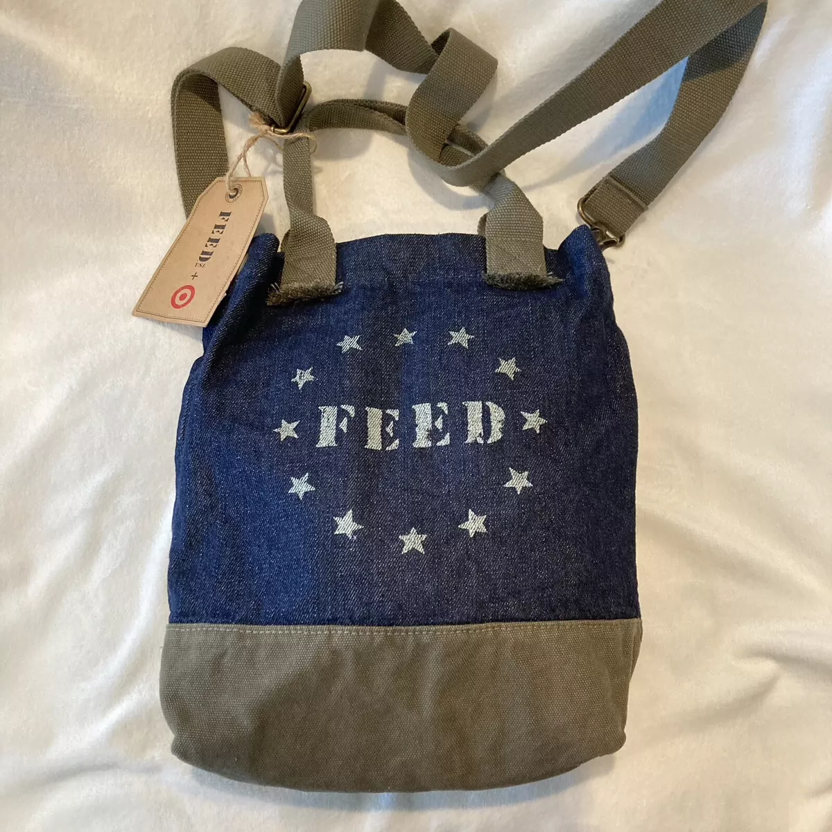 Crossbody feed deals bag