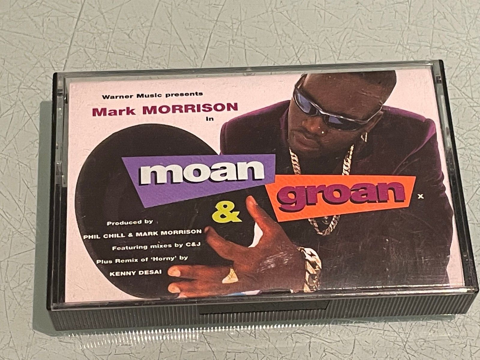 Mark Morrison - Moan & Groan - Horny - 3 Track Audio Cassette Tape Single - 1997