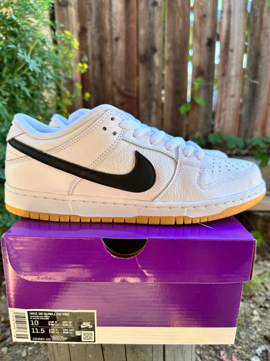Nike Dunk Pro SB Low Black White | eBay