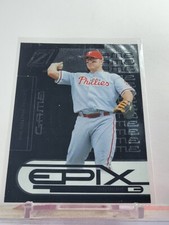 2005 Donruss Zenith Epix Green Season /75 Jim Thome #E-10 HOF