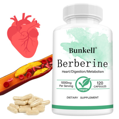 Berberin 1000 mg | Unterstützt die Immun- und Herzgesundheit NEU