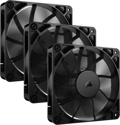 CORSAIR RS120 120Mm PWM Fans – Daisy-Chain Connection – Low-Noise – Magnetic Dom - Photo 9/12