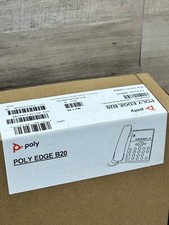 Poly Edge B20 IP Phone w 2.8in LCD Screen, PoE, 2 Line Keys, 8 Programmable Keys