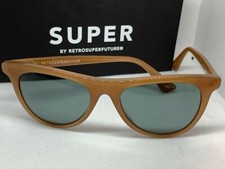 RetroSuperFuture BGQ Man Beato Caramel Frame Sunglasses NIB