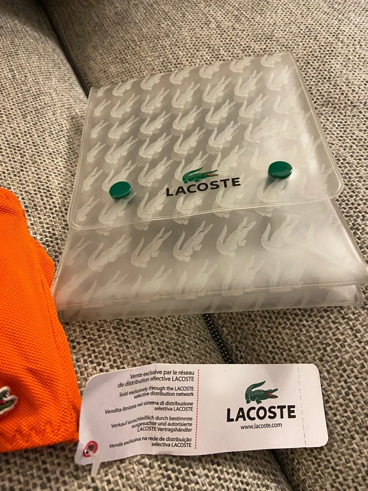 Top de traje de baño naranja para mujer LaCOSTE Eur 38 - Nuevo con etiquetas Foto 2 de 4