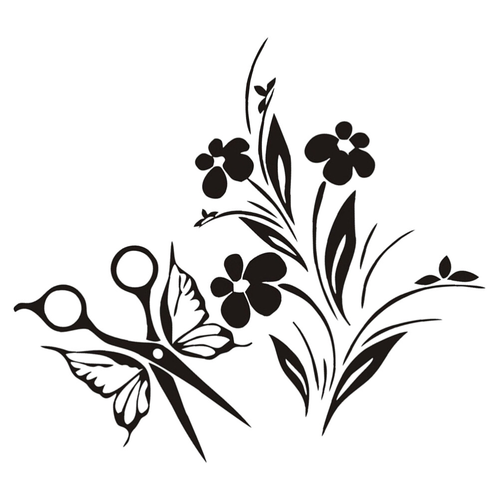 Wall Sticker Decor Barber Shop Wallpaper Noir Best Glue for Metal eBay