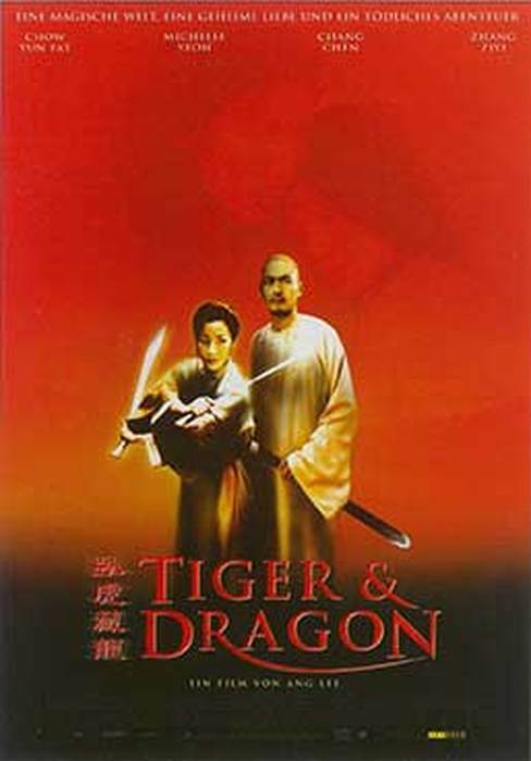 Crouching Tiger Hidden Dragon (German) Original Movie Poster
