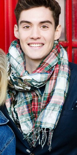 Tartan Check/Camouflage Reversible Cotton Scarf/Stole/Shawl Red/Green Men/Women - Picture 5 of 7