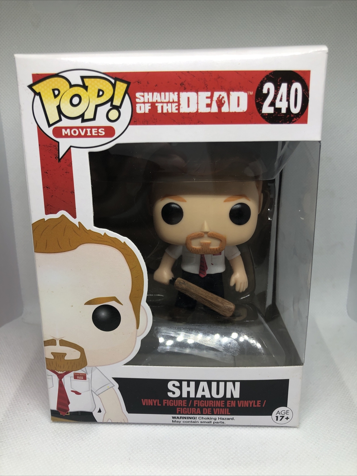 Sale Funko Pop! Movies #240: Shaun Of The Dead Vinyl Figure (Simon Pegg) 2015 Vaulted