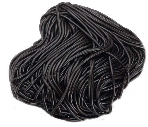 SweetGourmet Gustaf's Black Licorice Laces, 2 LB FREE SHIPPING! - Picture 1 of 1